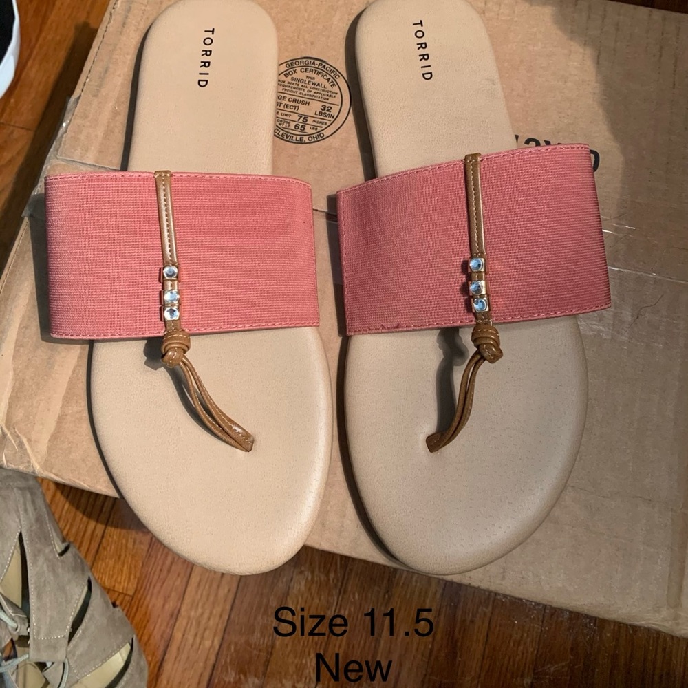 Mauve Torrid sandals